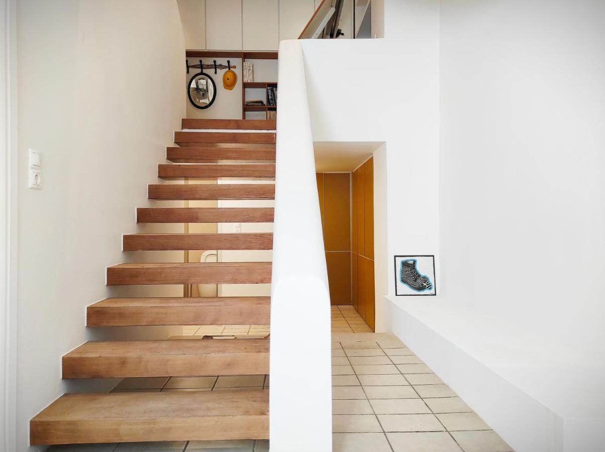 伊拉克利翁Αρχιτεκτονικό Loft Με Ιδιωτικό Κήπο公寓 外观 照片